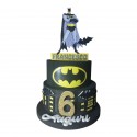 Torta Scenografica Batman in Polistirolo Personalizzabile per feste di Compleanno