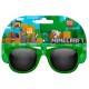 Occhiali da Sole per Bambini Minecraft – Protezione UV 100%, Design Creeper,