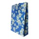 Shopper Regalo "Fiori Margherite" in Carta Plastificata con Chiudipacco – Busta Regalo con Manici in Cordino – 25x35x10 cm
