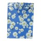 Shopper Regalo "Fiori Margherite" in Carta Plastificata con Chiudipacco – Busta Regalo con Manici in Cordino – 25x35x10 cm