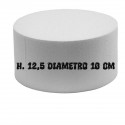 Base in Polistirolo Tonda Ø10 cm H10 cm – Supporto Professionale per Torte a Piani e Cake Design