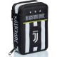 Astuccio Scuola 33 Pz. Multiscomparto Juventus con 3 Zip - Colori Giotto - Prodotto Ufficiale