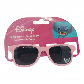 Occhiali da Sole Bambina Stitch Disney – Lenti Quadrate con Protezione UV400 – Rosa e Azzurro – Modello ‘Ohana