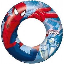 Salvagente Ciambella Gonfiabile Spiderman Marvel – Ø 56 cm – Bambini 3-6 Anni  in PVC Resistente