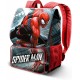 Zaino Espandibile Spiderman Marvel – 28L, Multicolore, 30x45 cm – Ampia Capienza, Comodo e Regolabile per Scuola o Tempo Libero