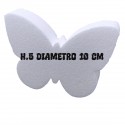Alzata per Torta in Polistirolo a Forma di Farfalla – Base 10 cm x Altezza 5 cm – Decorazioni e Cake Design