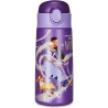 Borraccia Termica Bambina Seven WISH Disney 460 ml – Acciaio Inox, Cannuccia,  Borraccia Asilo con Principesse Disney