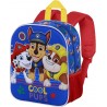 Zaino Asilo Paw Patrol 3D con Tasche Laterali – Comodo e Capiente per Scuola e Tempo Libero (36x26 cm)