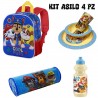 Kit Asilo 4 Pezzi Paw Patrol: Zainetto, Borraccia, Set Pappa e Astuccio Portapenne – Scuola Infanzia Bambini
