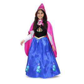 COSTUME DRESS Mask of CARNIVAL girl -La Fioraia