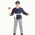 COSTUME DRESS Carnival mask child - POLICEMAN