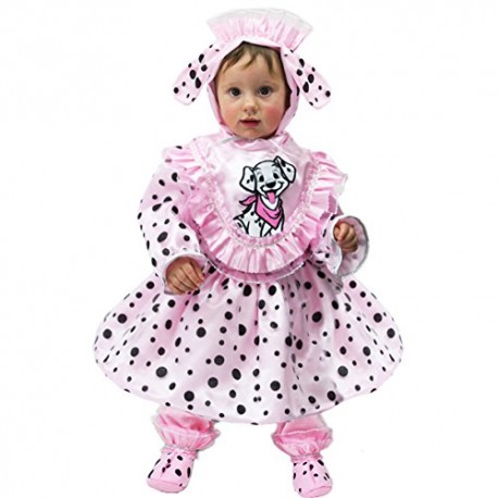 VESTITO COSTUME Maschera di CARNEVALE NEONATA - DALMATA - CARICA 101