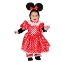 VESTITO COSTUME Maschera di CARNEVALE NEONATA - TOPOLETTA MINNIE