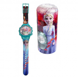 OROLOGIO + SALVADANAIO FROZEN II DISNEY ELSA ANNA DA POLSO DIGITALE