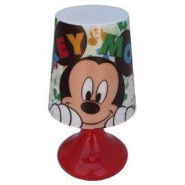 Lampada da Comodino Mickey Mouse Disney Topolino a Batterie in Confezione Regalo