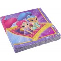 Shimmer Shine tovaglioli carta 20 pz  compleanno bimbi coordinato tavola festa tema Bambini