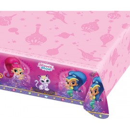 Tovaglia festa compleannoi cm.120×180 Shimmer and Shine Plastica Bambini