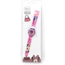 OROLOGIO DA POLSO DIGITALE MINNIE MOUSE DISNEY IN CONFEZIONE REGALO