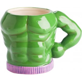 Tazza Tazzone Sagomato Hulk Avengers Marvel 600 ml Idea Regalo Bambino