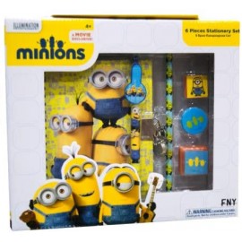 MINIONS Diario segreto con lucchetto con 6 accessori Idea Regalo Bambini