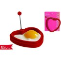 Forma di Cuore in silicone Stampo per cucinare uovo fritto per frittura romantica idea regalo San Valentino