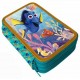 ASTUCCIO SCUOLA DISNEY DORY MULTISCOMPARTO 3 ZIP PORTACOLORI PENNARELLI GIOTTO