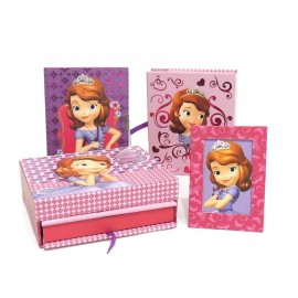 DISNEY SET REGALO ALBUM + DIARIO + CORNICE PRINCIPESSA SOFIA