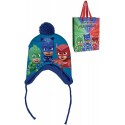 Cappello Invernale Peruviano PjMasks in bustina regalo Bambini