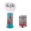 Lampada da notte comodino Disney Frozen II luce proiettore a LED BAMBINA CAMERA