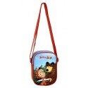 "Borsa con Tracolla Regolabile Masha e Orso - Dimensioni 18x15 cm - Ideale per Bambini