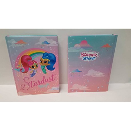 DIARIO SHIMMER SHINE DISNEY SCUOLA CM. 20X15X2