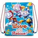 SACCA BORSA PAW PATROL DISNEY DA PASSEGGIO - PALESTRA CM. 40