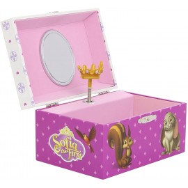  Portagoie Musicale con Specchio Principessa Sofia Disney Idea Regalo Bambina Carillion