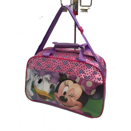 BORSA BORSONE MINNIE DISNEY DA VIAGGIO BAMBINO PALESTRA CM. 43X24X24