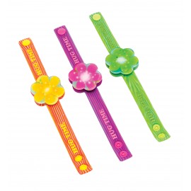 Bracciale con fiore illuminato in 3 diversi colori Trolls -