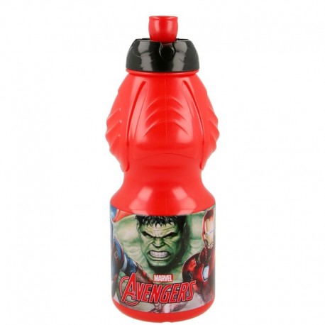 BORRACCIA SPIDERMAN MARVEL AVENGERS SPORT PLASTICA CON BECCUCCIO ML. 400