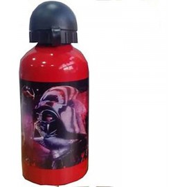 BORRACCIA IN ALLUMINIO STAR WARLS CON BECCUCCIO E COPERCHIO 500 ML