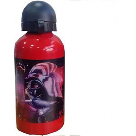 BORRACCIA IN ALLUMINIO STAR WARLS CON BECCUCCIO E COPERCHIO 500 ML