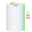 CILINDRO IN POLISTIROLO 40X20 PER QUALSIASI TIPO ADDOBBO O SCENOGRAFIA