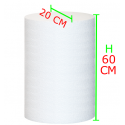 CILINDRO IN POLISTIROLO 60X20 PER QUALSIASI TIPO ADDOBBO O SCENOGRAFIA