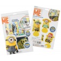 Album Il Paradiso Stickers Minions Stacca Attacca Despicable Me Adesivi Bambini