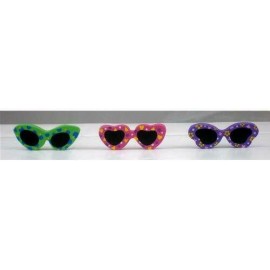 Set da tre gomme occhiali da sole 2x5 cm regalini fine festa