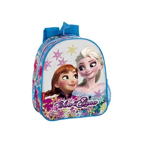 ZAINO ASILO FROZEN GLITTERL DISNEY BORSA SCUOLA CM.32 BAMBINA