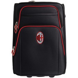 Valigia Trolley AC MILAN Bagaglio a Mano 52x35x20 2 Ruote Prodotto Ufficiale