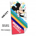 TELO MARE MICKEY ASCIUGAMANO DISNEY TOPOLINO IN MICROSPUGNA CM. 140X70 BAMBINO