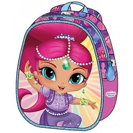 ZAINO SCUOLA  ASILO SHIMMER SHINE 28CM ECO  DISNEY BORSA