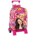 Disney Soy Luna Trolley e Zaino Scuola  Separabile - Bambina - Prodotto Originale