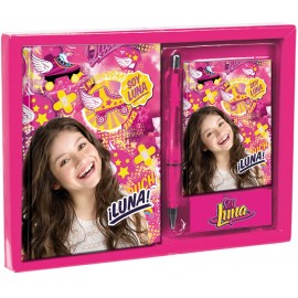 SET REGALO DIARIO RUBRICA E PENNA SOY LUNA DISNEY BAMBINA