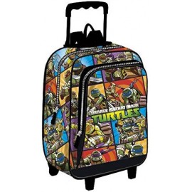 Marvel Tartarughe Ninja Trolley e Zaino Scuola Separabile - Bambino - Prodotto Originale