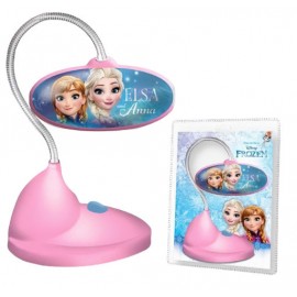 Lampada da Tavolo Flessibile Disney Frozen Anna Elsa  idea regalo Bambina